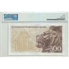 Image 2 : 1975, Hong Kong, Shanghai Banking  Corp, 500 Dollars, PMG 30.