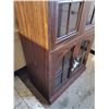 Image 3 : china cabinet w/ light & 3 glass shelves 76"H x 30 1/4"W x 16 1/4"D