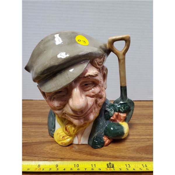 Royal Doulton toby mug D 6630 "The Gardener" 1972