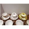 Image 2 : assorted Royal Albert teacups & saucers (3 complete) *see description*