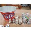 Image 3 : STP ice bucket with  Molson "quest for the cup" trophies