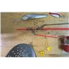 Image 6 : Ice Fishing Lot - Rods, Chains, Tackle kits, Ice Scoops + MORE