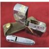 Image 2 : 2 Vintage Lighters w/ Bottle Opener + Tire Pressure Gauge