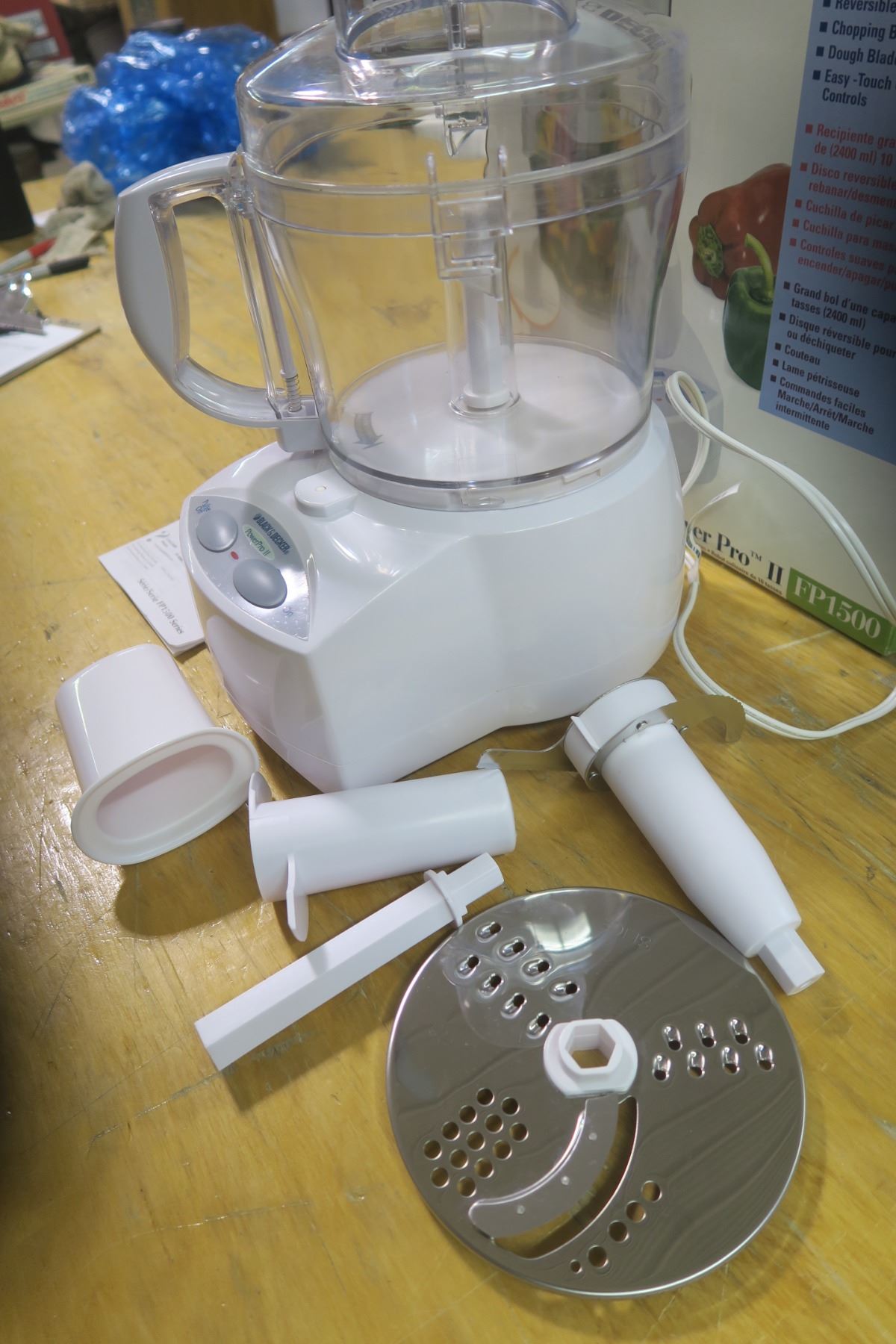 Black+Decker 500W 10 Cup Food Processor w/box