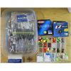 Image 1 : Fishing Tackle Spinbait Kit - Weights, J Hooks, Line, Etc