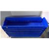 Image 2 : Blue bolt bin bundle of 7- 24"x4"x6"