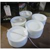 Image 1 : Lot of 7.5" wide Plates - Approx. 120 -White