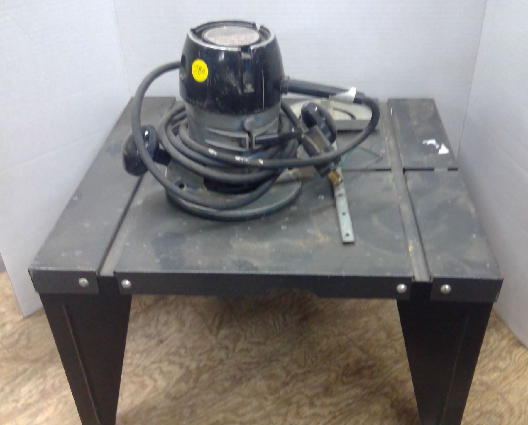 Craftsman router and table c/w guide untested - Schmalz Auctions