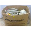 Image 1 : box of vintage glass bottles