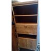 Image 1 : Book shelf with cupboard doors 30" w 15"d 72" tall
