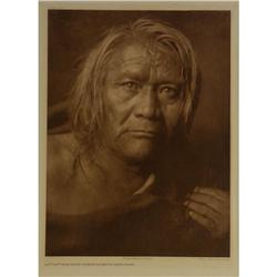 PHOTOGRAVURE EDWARD CURTIS DUCK WHITE SANTA CLARA