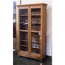 ARTS AND CRAFTS DOUBLE DOOR BOOK CASE