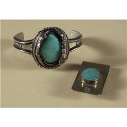 STERLING SILVER BRACELET AND MONEY CLIP