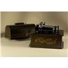 Image 1 : EDISON STANDARD CYLINDER PHONOGRAPH W/ RECORDS