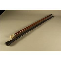 WALKING STICK AND ASSASSINATION CANE