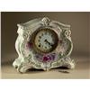 Image 1 : PORCELAIN ANSONIA MANTEL CLOCK ROYAL BONN LALANDES