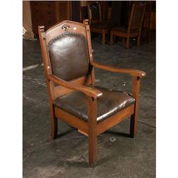 ''MONARCH DINING ROOM FURNITURE CO.'' MASTER'S CHAIR
