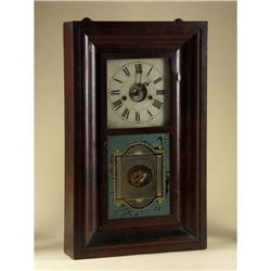 CLOCK: WILLIAM S. JOHNSON 8-DAY CLOCK
