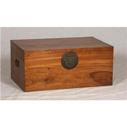 CHINESE CAMPHOR WOOD TRUNK, Q'ING DYANSTY