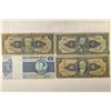 Image 1 : 4 PIECES OF BRAZIL CURRENCY 1, 2, 5 & 10 CRUZEIROS