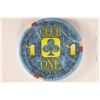 Image 1 : $1 CLUB ONE CASINO CHIP