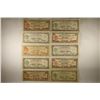 Image 1 : 10 PIECES OF 1944 PHILIPPINES EMERGENCY CURRENCY