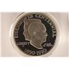 Image 1 : 1990-P EISENHOWER CENTENNIAL PROOF SILVER DOLLAR