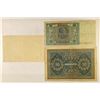 Image 2 : 3 PIECES OF GERMAN CURRENCY 1924 TEN MARK,