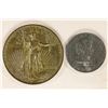 Image 1 : 2-MEDALS 2'' ABRAHAM LINCOLN AND A 3'' ST. GAUDENS