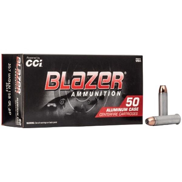 BLAZER 357MAG 158GR JHP - 50 Rds