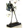 After Giacometi, Walking Man Bronze Sculpture