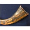Image 4 : Large Antique Asian Motif Carved Ox Horn
