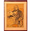Image 2 : Early 1900's Lithograph, A Dog Day, Terrier