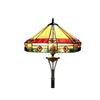 Image 1 : Mission Style Stained Glass Floor Lamp