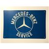 Image 1 : Mercedes Benz Service Metal Pub Bar, Garage Sign