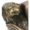 Image 5 : Signed Resting Maiden Bronze Sculpture