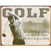 Image 1 : Golf Metal Pub Bar Sign