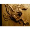 Image 2 : Carved Eagle Wooden Wall Plaque