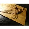 Image 3 : Carved Eagle Wooden Wall Plaque