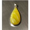 Image 2 : Golden Sun Opal Sterling Silver Pendant