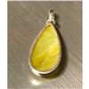 Image 3 : Golden Sun Opal Sterling Silver Pendant