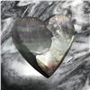 Image 2 : Hand-carved Flourite Quartz Crystal Heart Dish