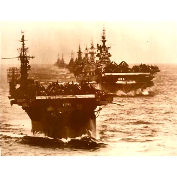 World War II Aircraft Carriers Photo Print