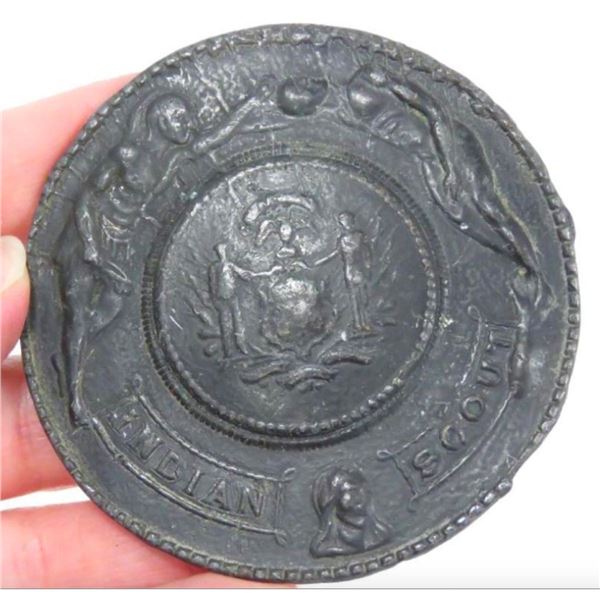Vintage Museum Replica Indian Scout Belt Buckle