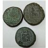 Image 2 : Group of Bronze Ancient Greek Dichalkon Coins