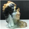 Image 2 : Carved Amazonite Native American Chieftain
