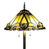 Image 1 : Victorian Style Stained Glass Floor Lamp