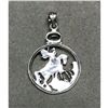 Image 2 : 2.19cts Blue Topaz Sterling Silver Archangel