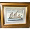 Sailing Ship Framed Lithograph Print