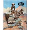 COLT - Tex and Patches Metal Pub Bar Sign